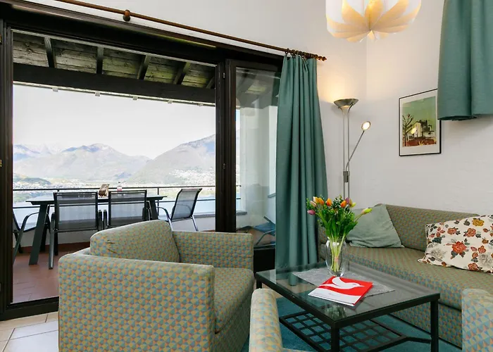 아파트 Residenza Miralago Apt- A9 By Interhome Piazzogna